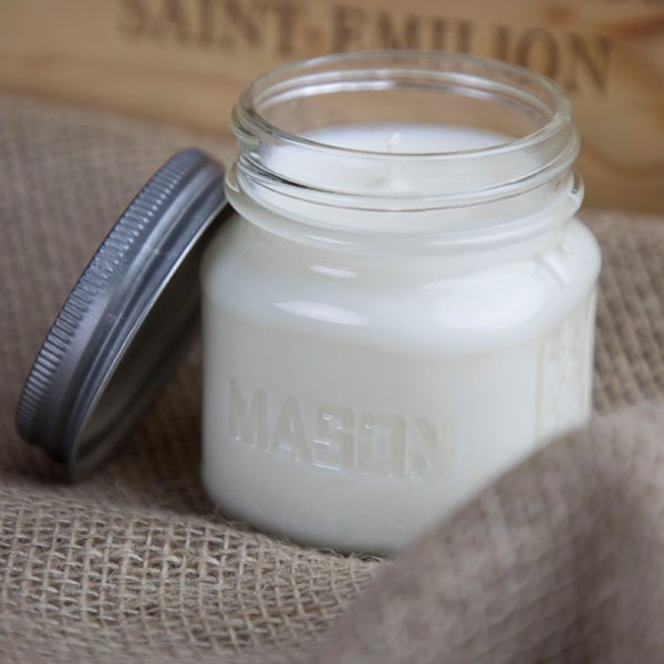 Mason Jar Candle in 8 or 16 ounces with your favorite Crave Candles scent