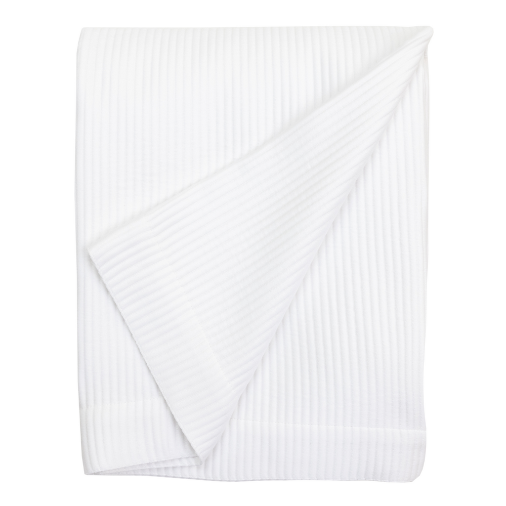 White Matelasse Coverlet