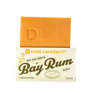 Big Ass Brick of Soap - Bay Rum scent of citrus musk, cedarwood, and island spices