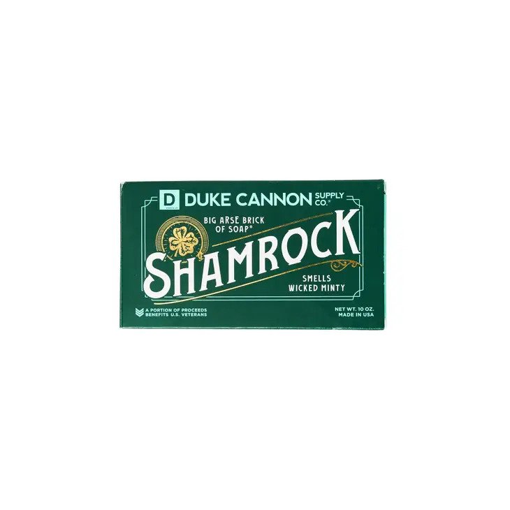 Duke Cannon I Shamrock - Big Ass Brick of Soap – Whiskey Creek Boutique