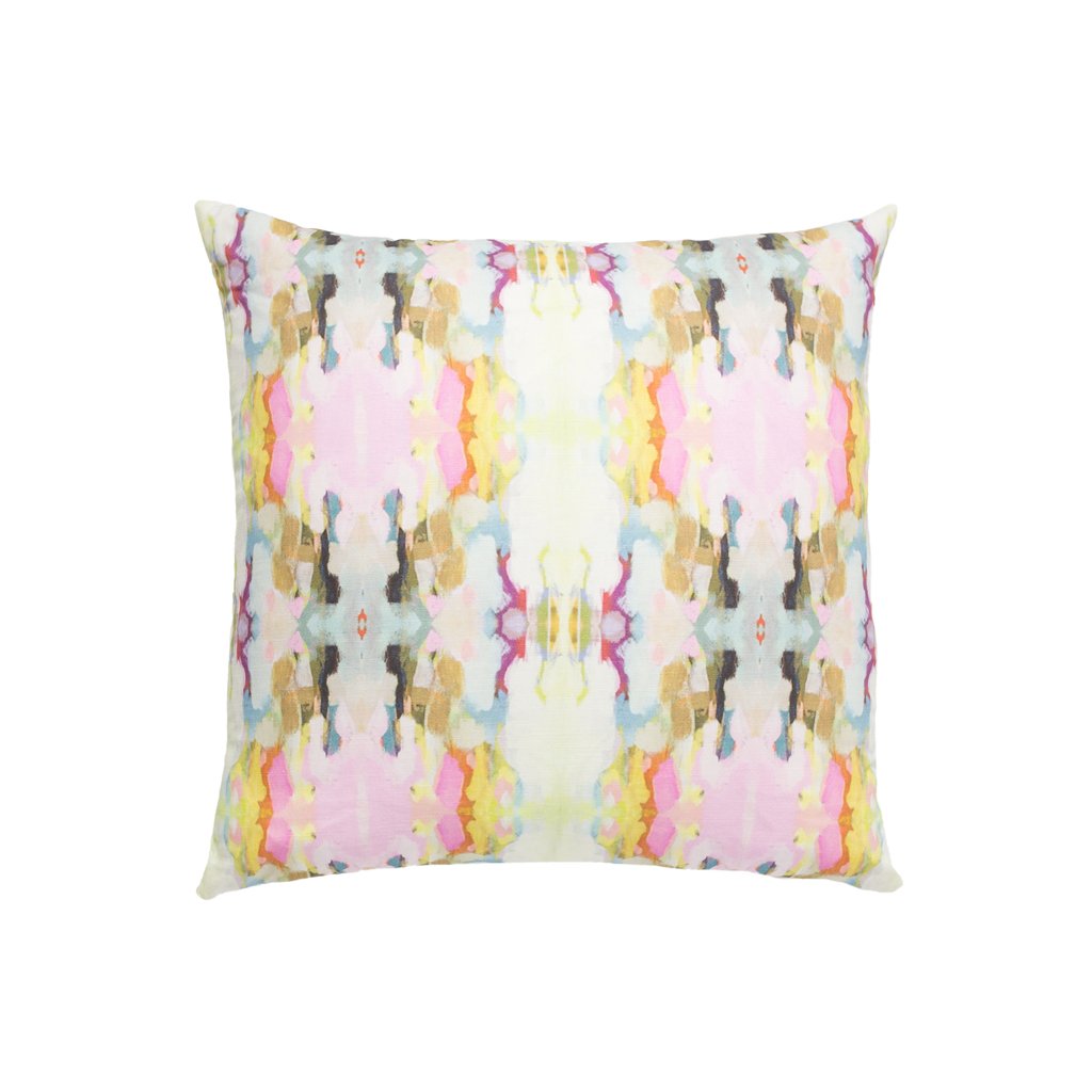 Brooks Avenue Navy Linen Pillow from Laura Park Designs lumbar