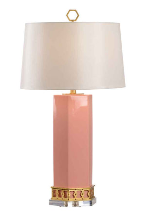 Miriam Table Lamp in Coral