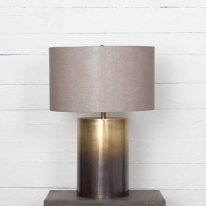 Cameron Table Lamp in Antique Brass Finish