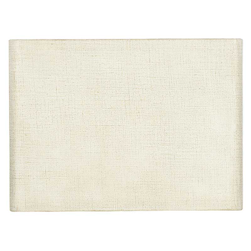 Cascade One-Drawer Nighstand Resin Front with Pebble Beach lacquered burlap finish