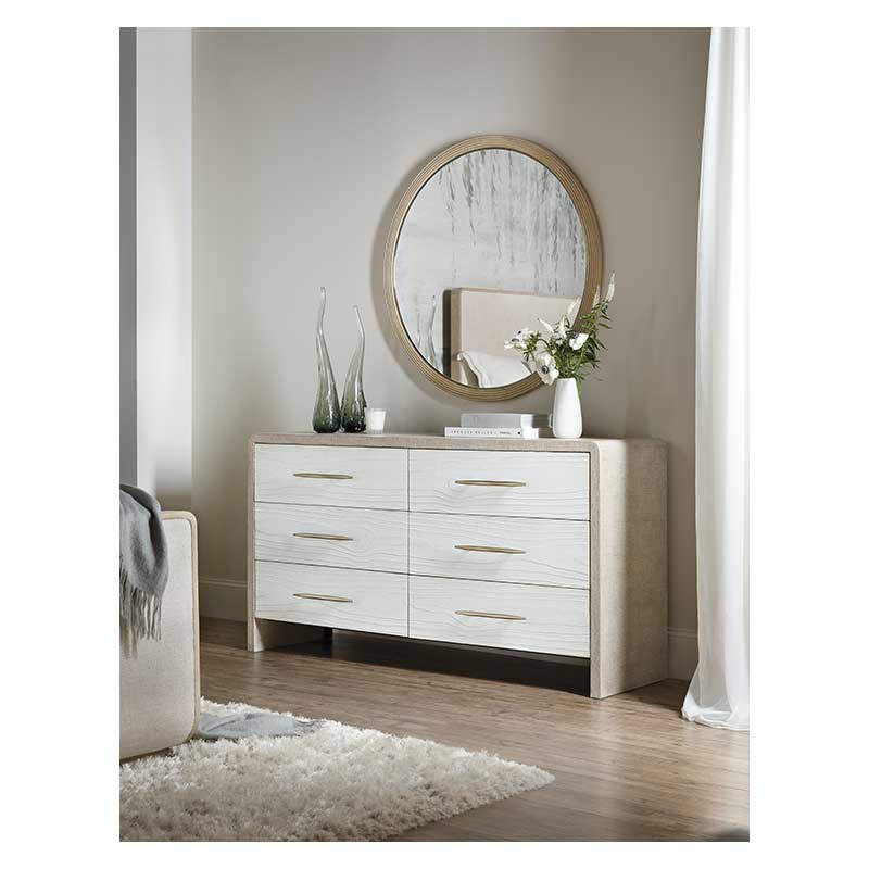 Cascade Six-Drawer Dresser is a statement piece