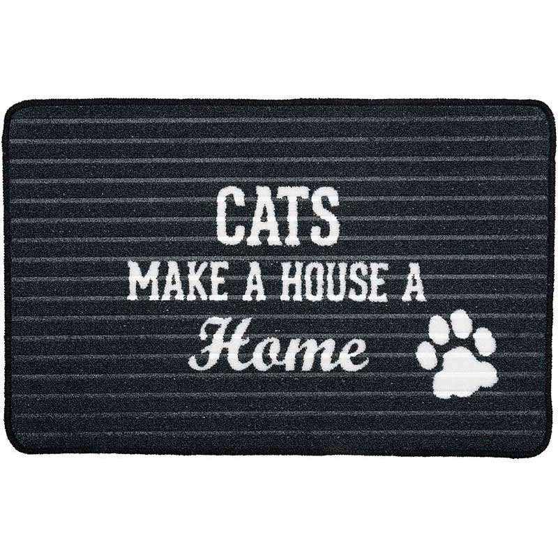 Cat Home Floor Mat for indoor or outdoor product image