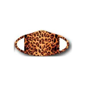 Deco Mask Cheetah spot face covering stretches for snug fit