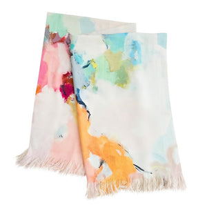 Under The Sea throw blanket vivid color from Laura Park Designs