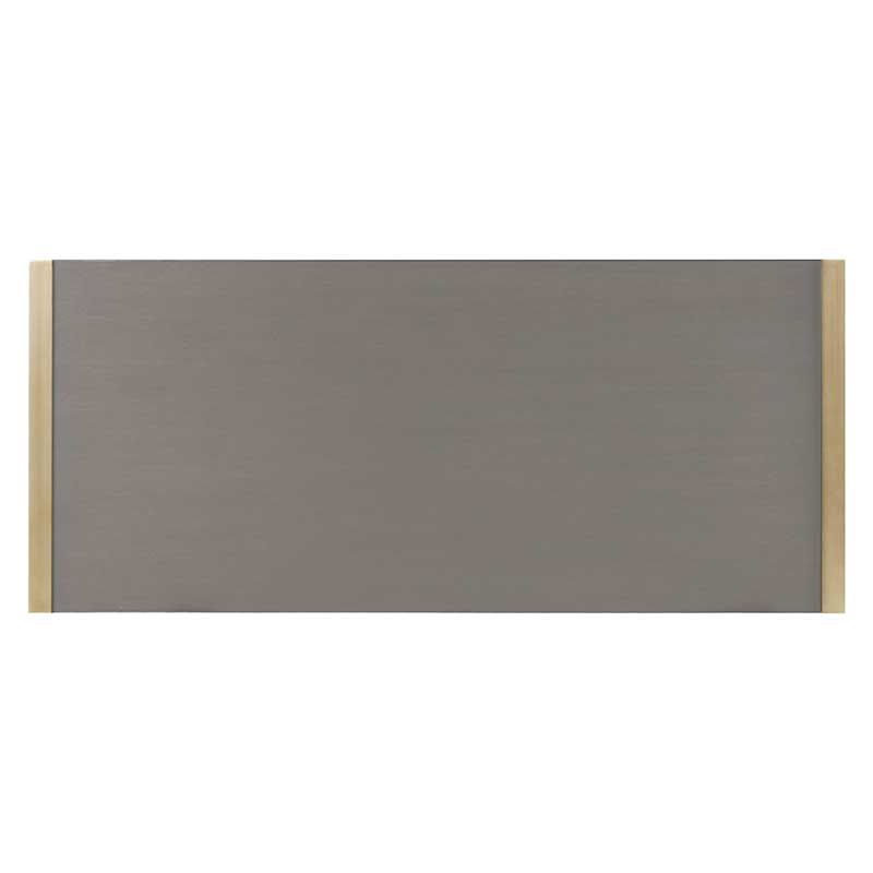 Curata Writing Desk top glass inset surface