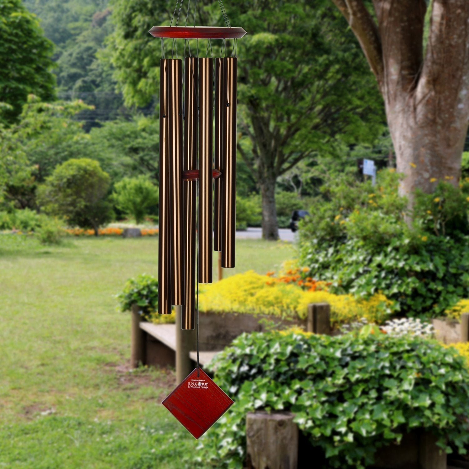 Chimes of Earth™ - Bronze in lifestyle setting