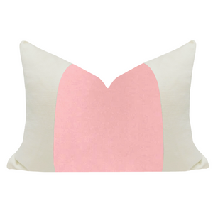 Pink Velvet Panel - New Style lumbar size