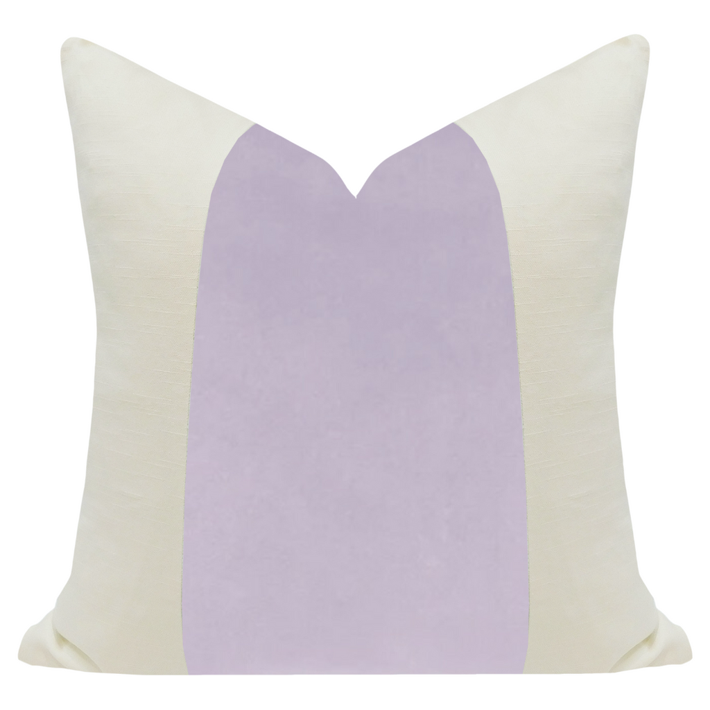 Lavender throw online pillows