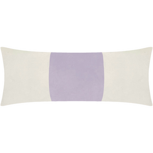 Lavender Velvet Panel - New Style bolster size