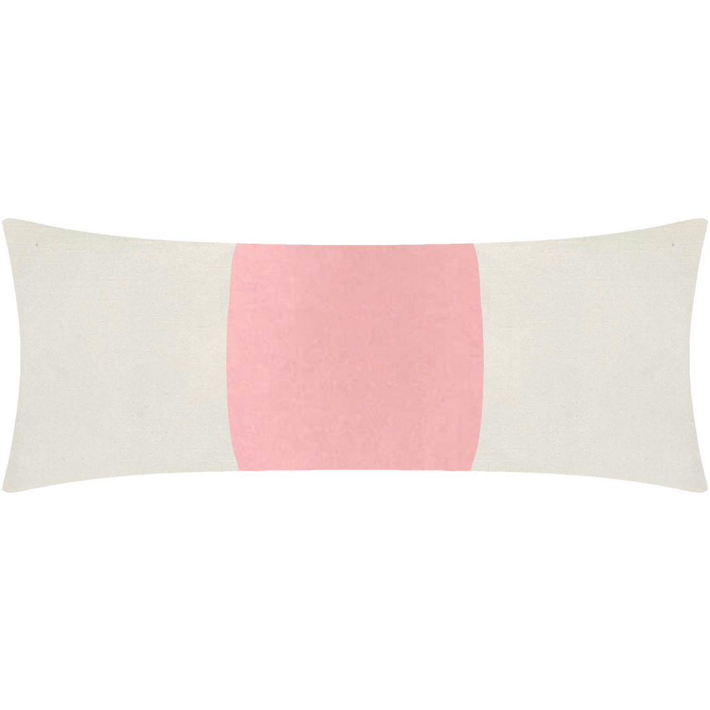 Pink Velvet Panel - New Style bolster size