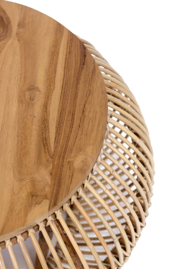 Edgewater Coffee Table with teak wood top