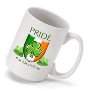 Irish Pride Coffee Mug personalized gift mug