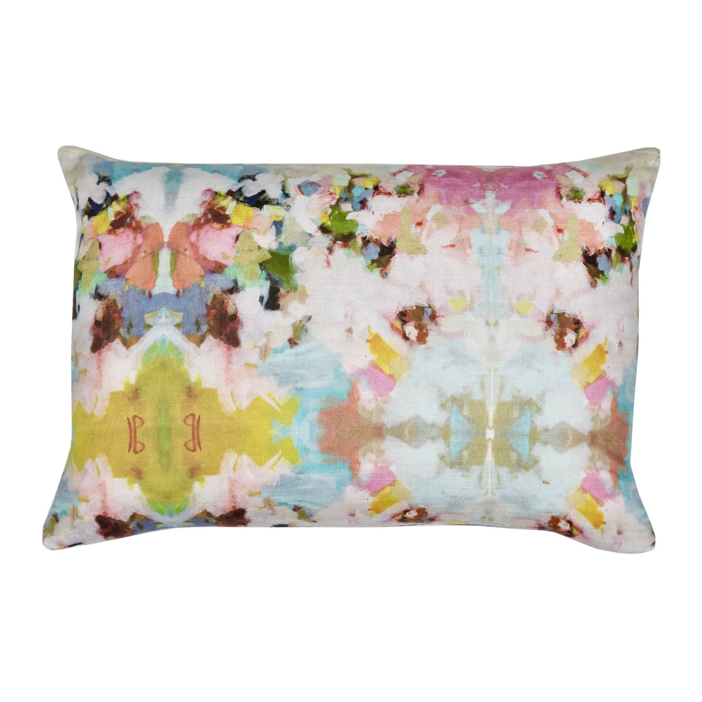 Little Chapel Linen Throw Pillow 14" x 20" lumbar