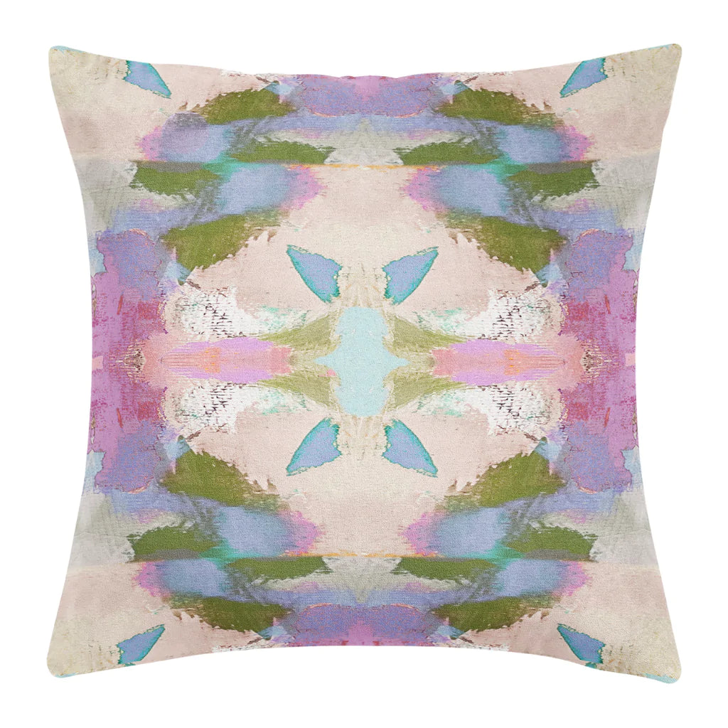 Begonia Violet Throw Pillow 22&quot; square size