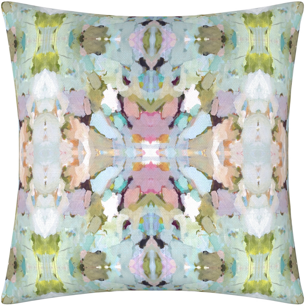 Martini Olives Linen Throw Pillow 26" square