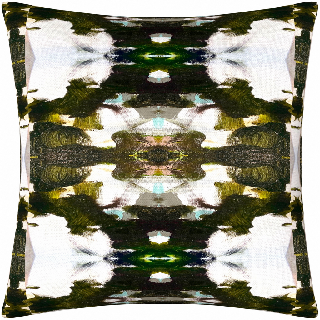 Zanzibar Linen Cotton Pillow 26" square