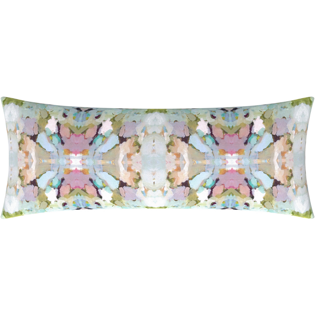 Martini Olives Linen Throw Pillow 14" x 36" bolster