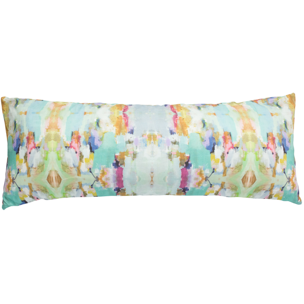 Fiesta Linen Throw Pillow 14" x 36" bolster