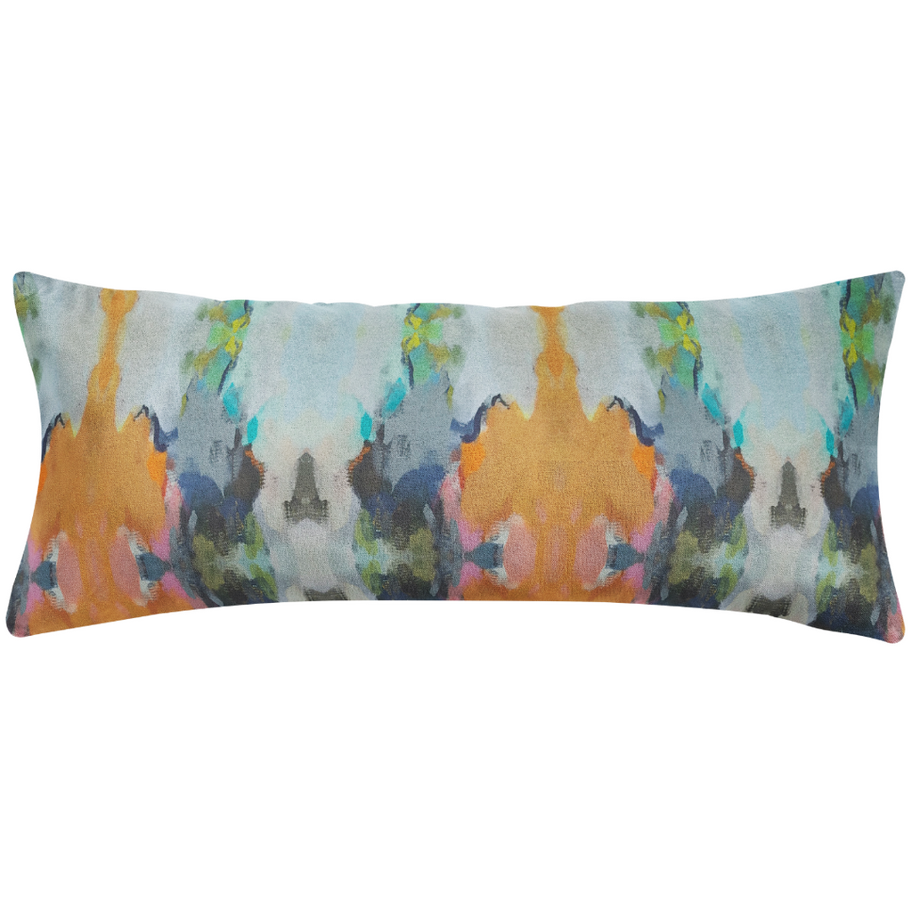 Under The Sea Navy Throw Pillow 14" x 36" bolster