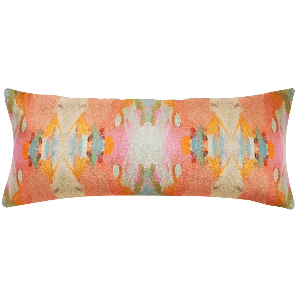 Under The Sea Orange Throw Pillow