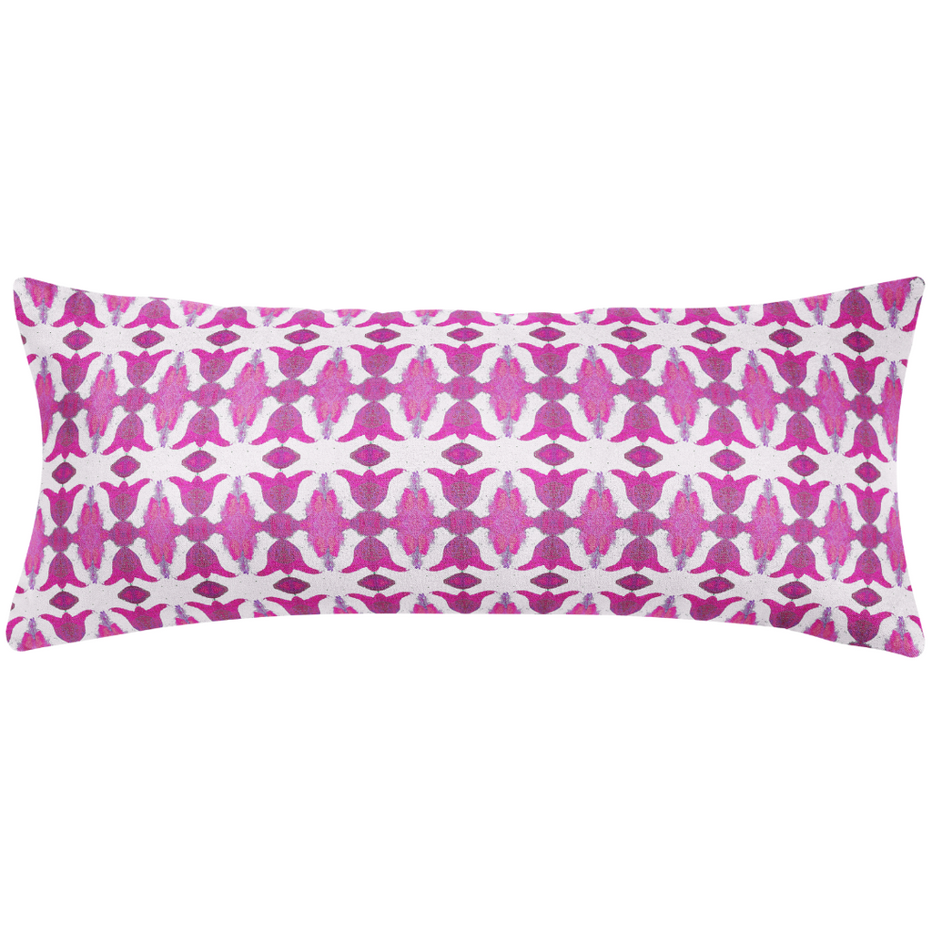 Spice Market Raspberry Throw Pillow 14" x 36" bolster