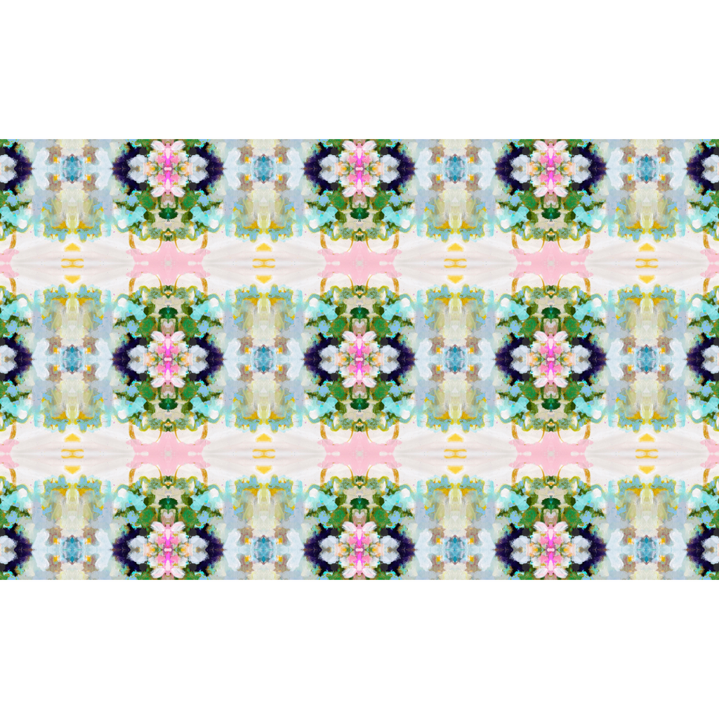 Nantucket Bloom Floor Mat 3' x 5' size