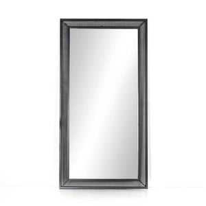 Hendrick Floor Mirror with perforated black metal  frame from Four Hands