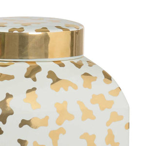 Jungle Ginger Jar in frostworks by Shayla Copas from Chelsea House detail image