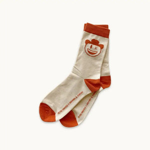 Milton Menasco Cowpoke Slippers limited edition socks in red trim