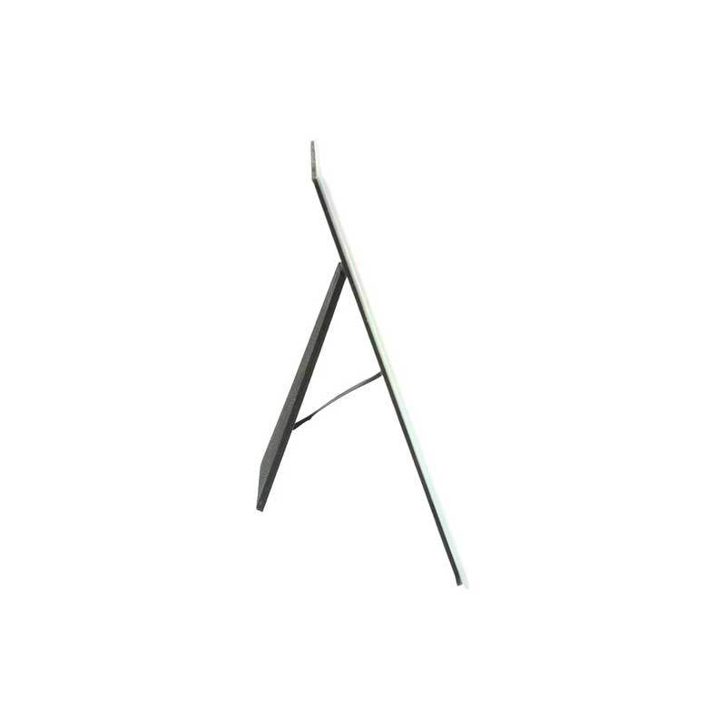 Nauti Girls photo frame made from glass and holds a 4x6 photo side view