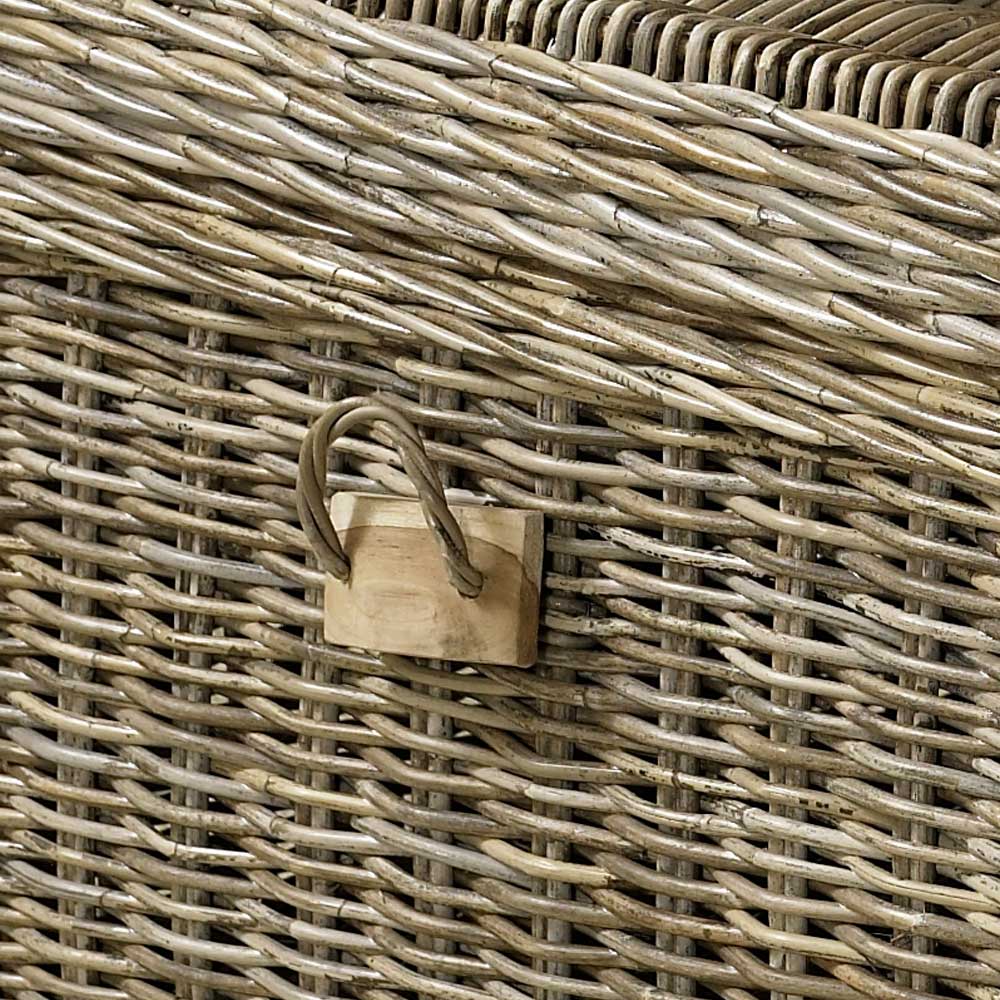 Kubu End Table Trunk from Padma's Plantation handle detail