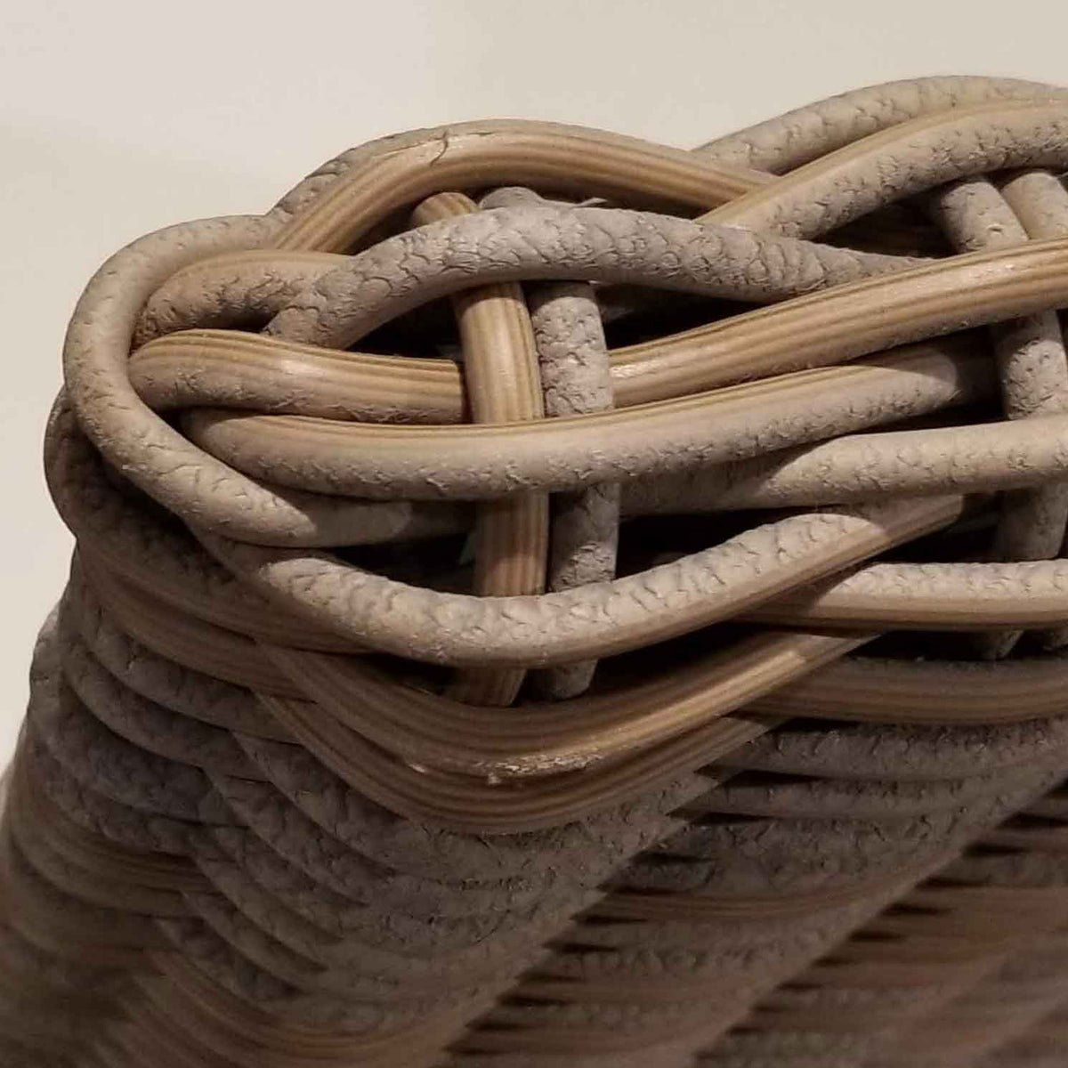 Boca Outdoor Dining Chair Padma's Plantation Weave Detail 2