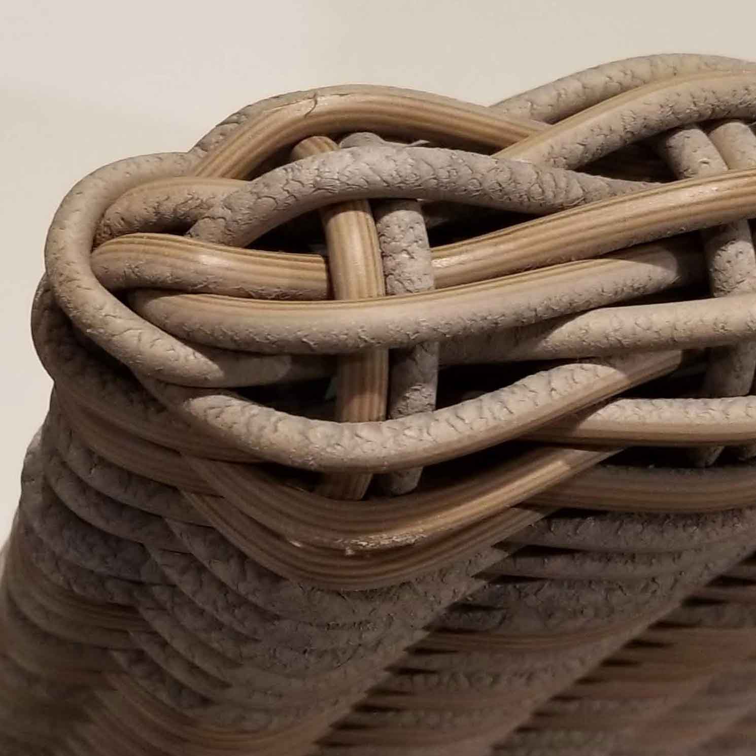 Boca Outdoor Dining Chair Padma's Plantation Weave Detail 2