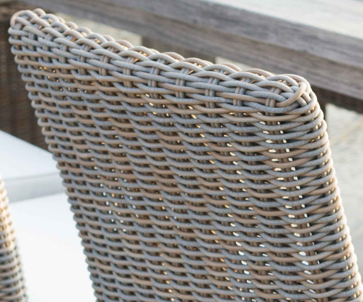 Boca Outdoor Dining Chair Padma's Plantation Chair Back Detail