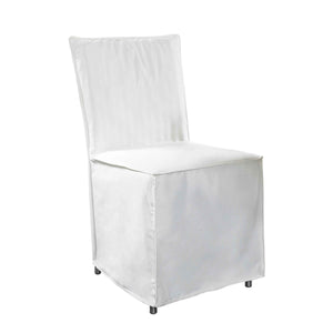 Boca Dining Chair Slipcover Padma's Plantation White