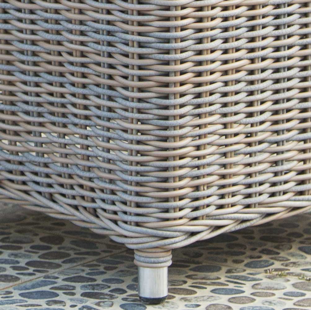 Nico Outdoor Dining Chair Padma's Plantation Wicker Detal