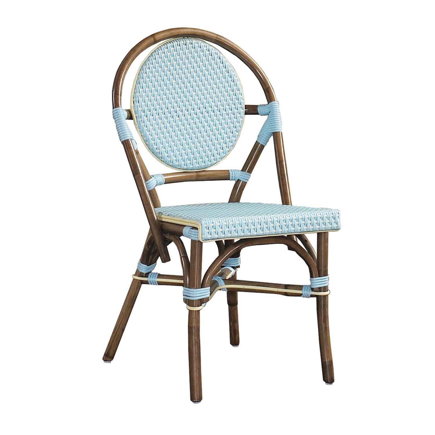 Paris Bistro Dining Chair Padma's Plantation Blue