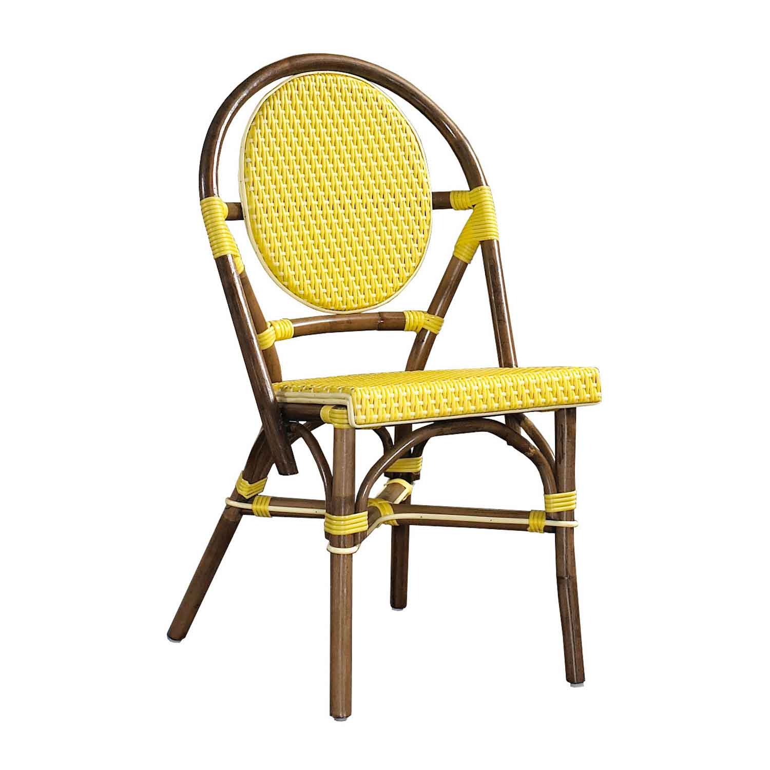 Paris Bistro Dining Chair Padma's Plantation Yellow