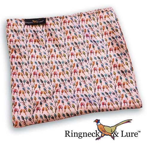 Buoys ice pink colored pocket square from Ringneck & Lure