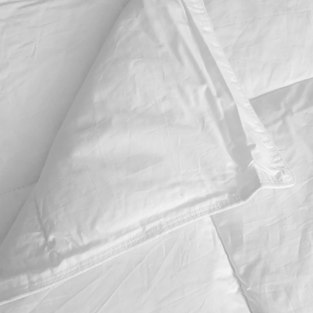 Down alternative duvet insert detail image perfect for Laura Park Designs duvets