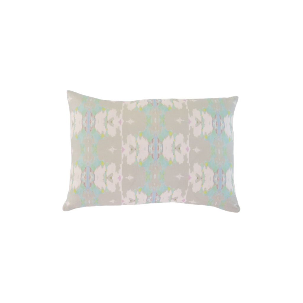 Butterfly Garden Stone Linen Pillow from Laura Park Designs lumbar