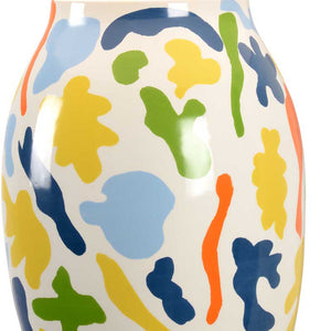 St. Germain Multicolor table lamp by designer Jamie Merida for Chelsea House design pattern detail