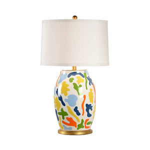 St. Germain Multicolor table lamp by designer Jamie Merida for Chelsea House product image
