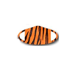 Deco Mask Tiger stripe face covering stretches for snug fit