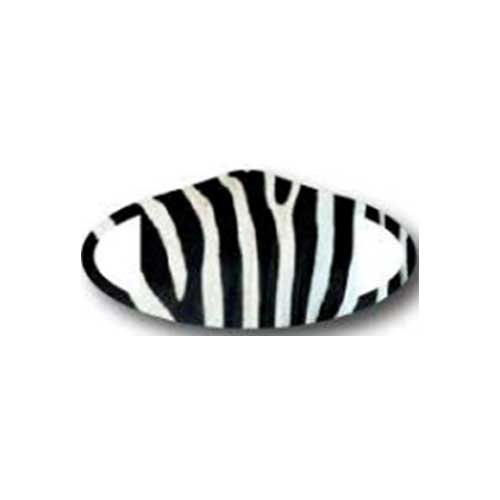 Deco Mask Zebra stripe face covering stretches for snug fit