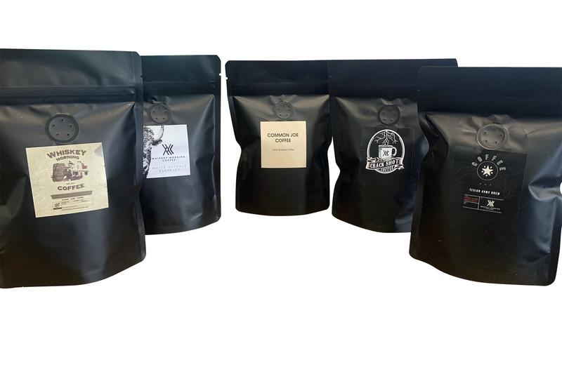 Whiskey Morning Coffee Sample Pack of 5 most popular blends